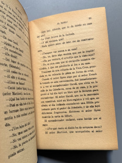 El Diablo, Pablo Sutter (exorcismo de Illfurth) - Librería La Hormiga de Oro, 1923