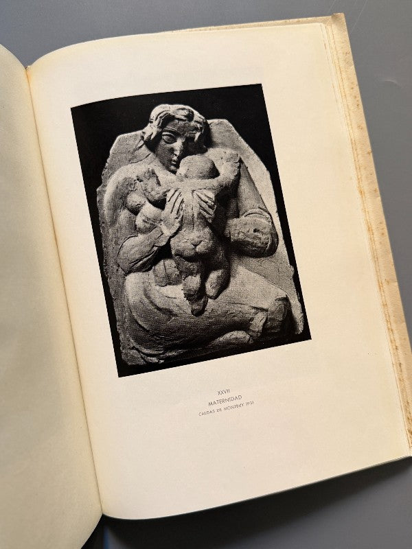 El escultor Manolo Hugué (ejemplar numerado) - Librería Editorial Argos, 1942