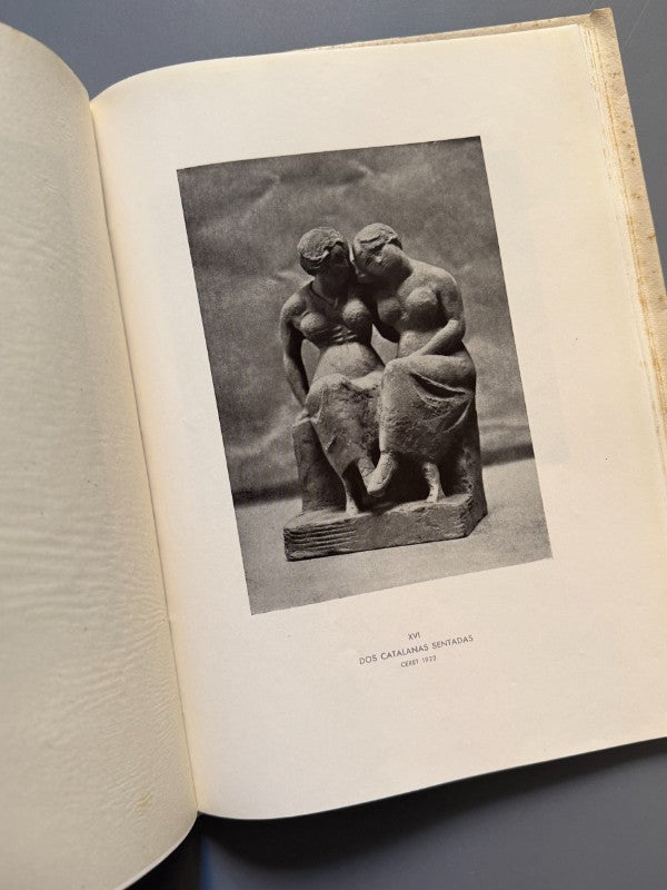 El escultor Manolo Hugué (ejemplar numerado) - Librería Editorial Argos, 1942