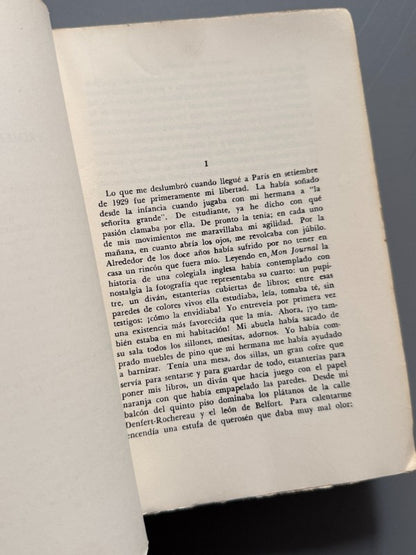 La plenitud de la vida, Simone de Beauvoir - Editorial Sudamericana, 1962