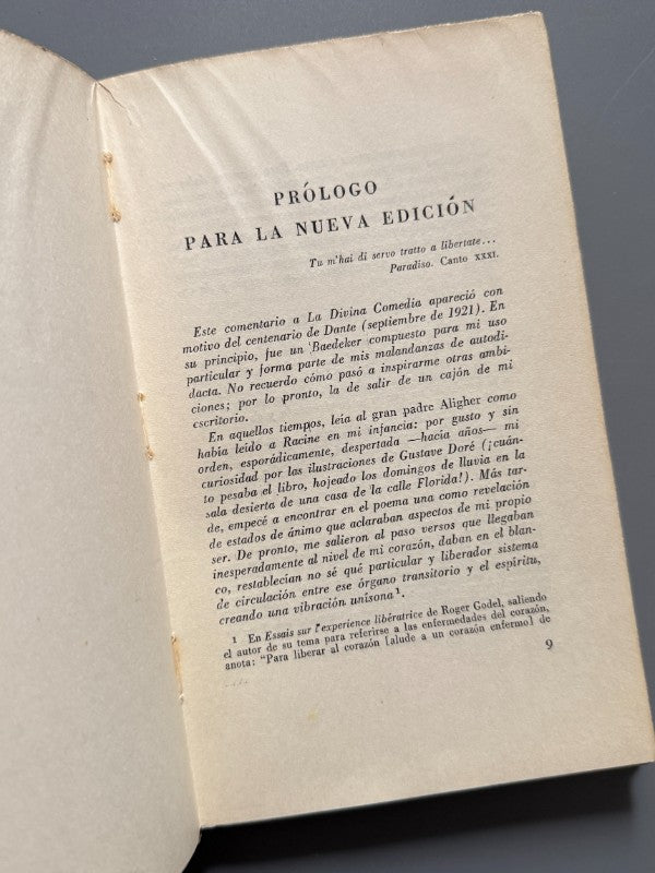 De Francesca a Beatrice, Victoria Ocampo - Editorial Sur, 1928
