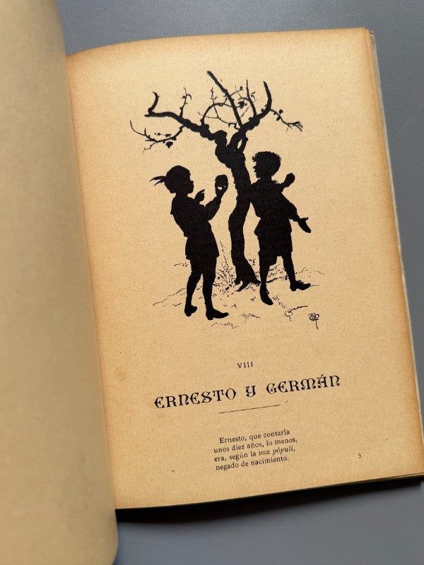 Cuentos rusos, José Carlos Bruna. Ilustraciones de Apeles Mestres - Salvat, ca. 1910