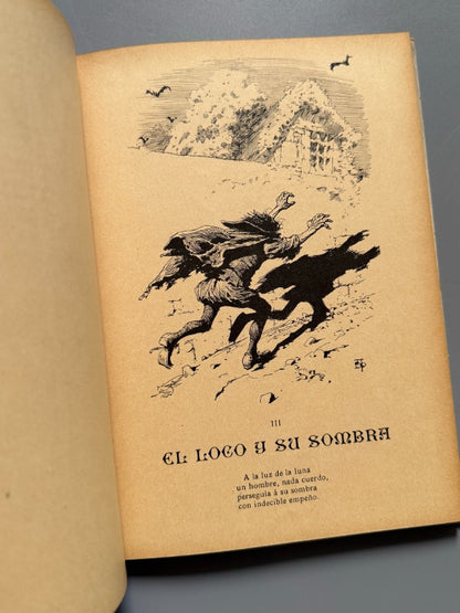 Cuentos rusos, José Carlos Bruna. Ilustraciones de Apeles Mestres - Salvat, ca. 1910