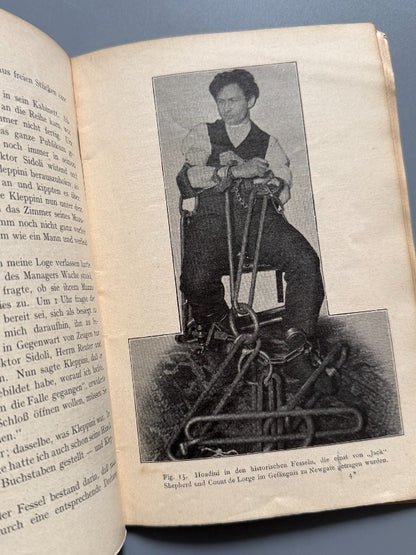 Mein training, mein tricks, Harry Houdini - Editorial Grethlein & Co, ca. 1909