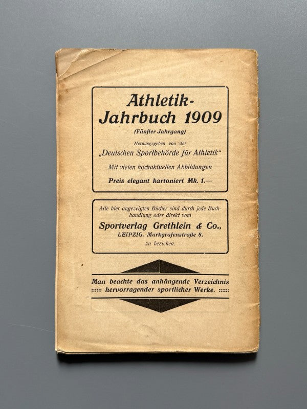 Mein training, mein tricks, Harry Houdini - Editorial Grethlein & Co, ca. 1909