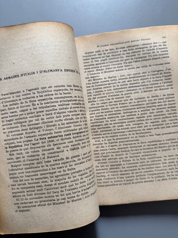 El feixisme internacional preté dominar Espanya, J. Roure-Torent - Publicacions Antifeixistes, 1938