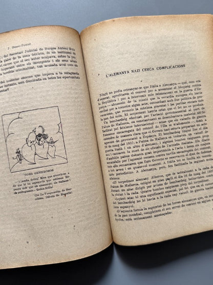El feixisme internacional preté dominar Espanya, J. Roure-Torent - Publicacions Antifeixistes, 1938