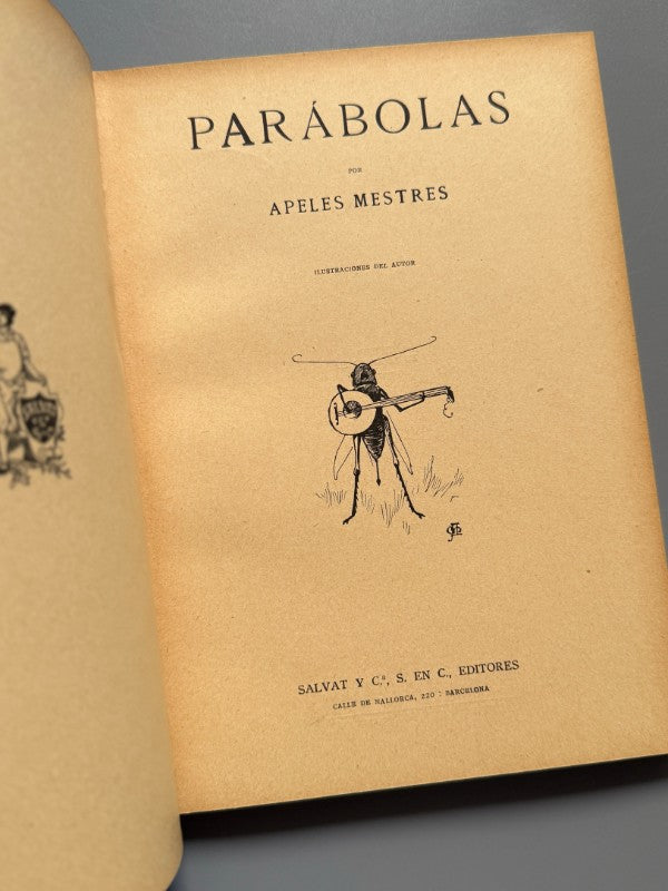 Parábolas, Apeles Mestres - Editorial Salvat. ca. 1910