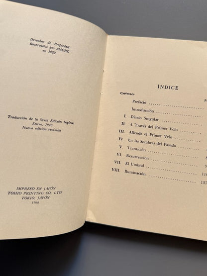 Mil años pasados, H. Spencer Lewis. Biblioteca Rosacruz - Editorial Gran Logia Suprema de AMORC 1966