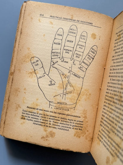 Prácticas científicas de ocultismo, J. Poch Noguer - Casa Editorial Orrier, 1924