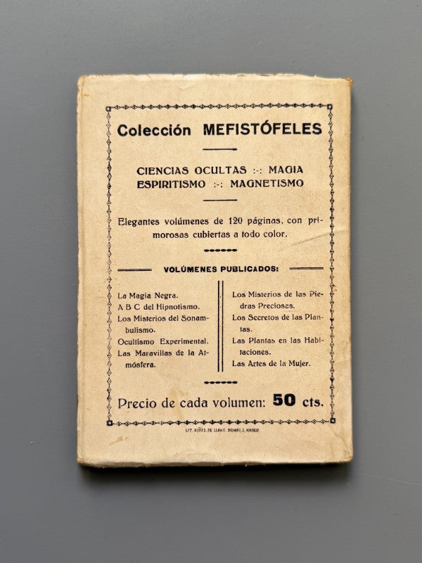 Los secretos de las plantas - Tip. y Enc. de J. Yagües, ca. 1920