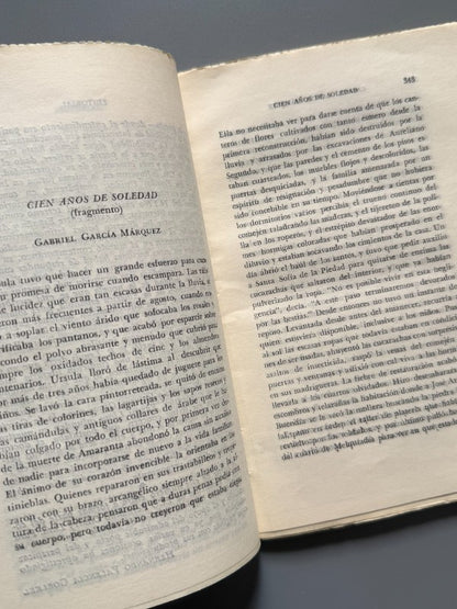 ECO. Primera aparición de Cien años de soledad, Gabriel García Márquez - febrero de 1967