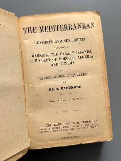 The Mediterranean seaports and sea routes, Karl Baedeker - Karl Baedeker Publisher, 1911