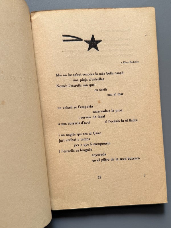 L'irradiador del port i les gavines, Joan Salvat-Papasseit (1ª ed.) - Tallers Atenes A. G., 1921