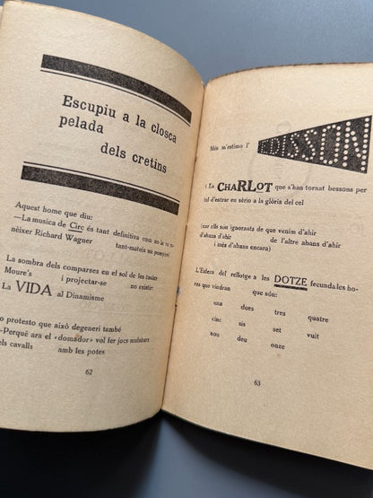 L'irradiador del port i les gavines, Joan Salvat-Papasseit (1ª ed.) - Tallers Atenes A. G., 1921