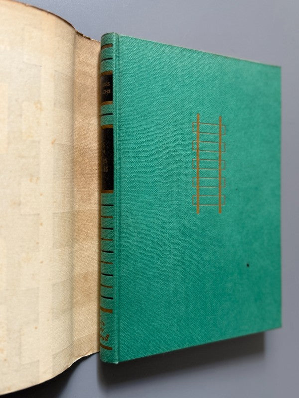 Más allá de los raíles, Mercedes Salisachs (firmado - 1ª ed.) - Luis de Caralt Editor, 1957