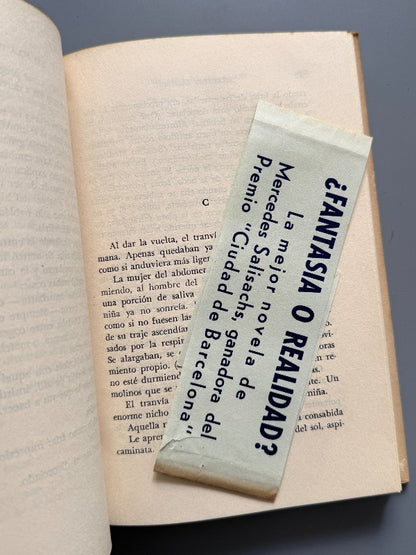 Más allá de los raíles, Mercedes Salisachs (firmado - 1ª ed.) - Luis de Caralt Editor, 1957