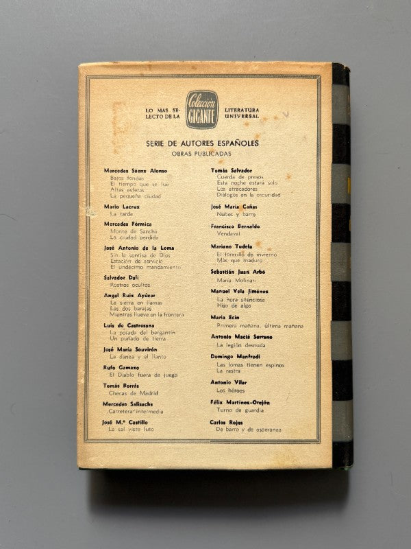 Más allá de los raíles, Mercedes Salisachs (firmado - 1ª ed.) - Luis de Caralt Editor, 1957