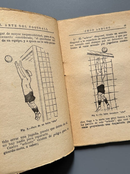El arte del foot-ball, John Ashley - Editorial Gassó, ca. 1920