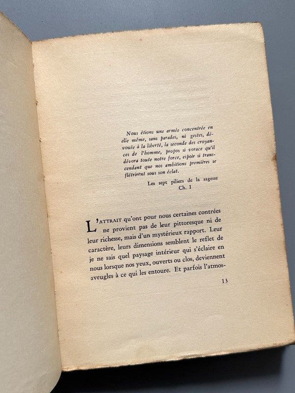 338171 T.E (Lawrence de Arabia), Victoria Ocampo (1ª ed.) - Editorial Sur, 1942