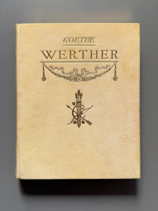 Werther, Goethe (numerado y firmado) - Editorial Mons Floris, 1945