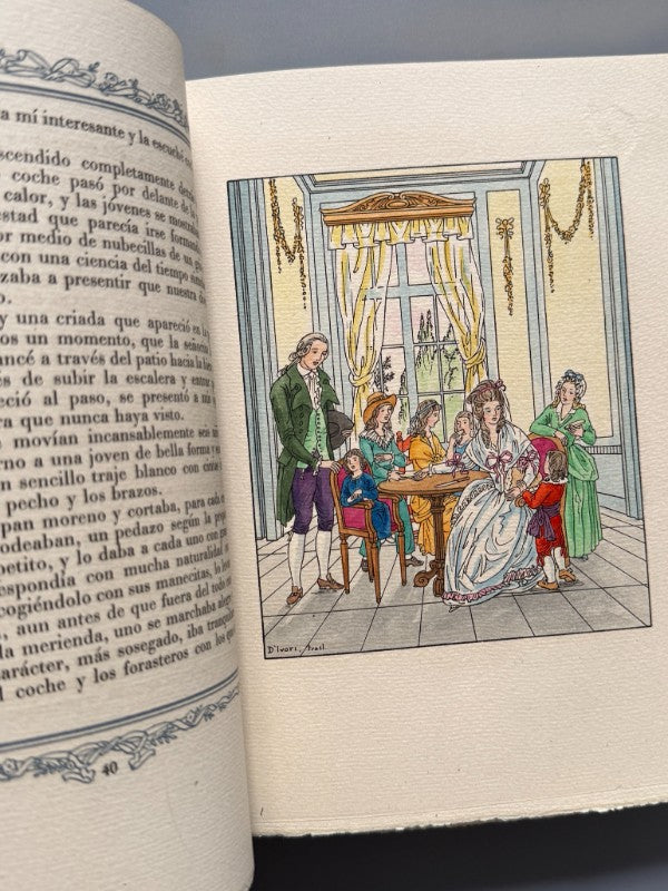 Werther, Goethe (numerado y firmado) - Editorial Mons Floris, 1945