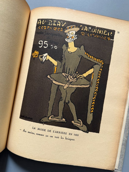 Le livre de la guerre de cent ans, P. Mac Orlan, Gus Bofa (IWW) - La Renaissance du livre, 1921