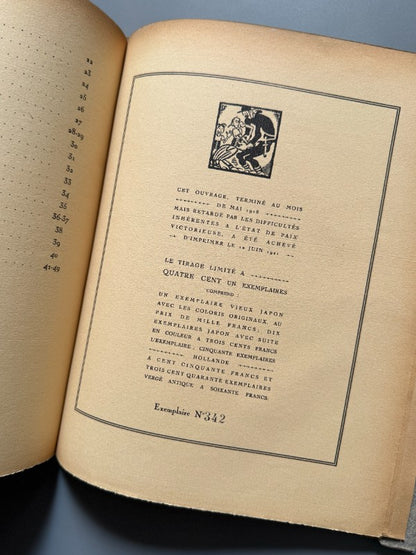 Le livre de la guerre de cent ans, P. Mac Orlan, Gus Bofa (IWW) - La Renaissance du livre, 1921