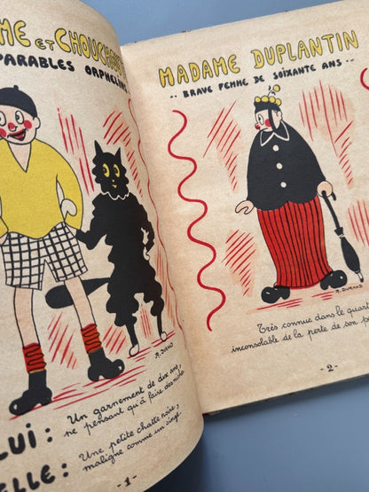 Les aventures de Boule de Gomme, Raymond Durand - A. Leconte editeur, 1935