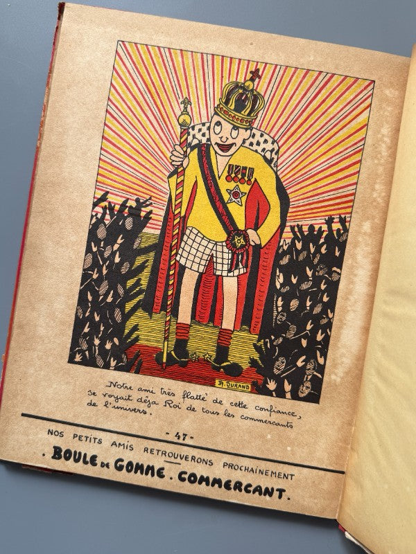 Les aventures de Boule de Gomme, Raymond Durand - A. Leconte editeur, 1935