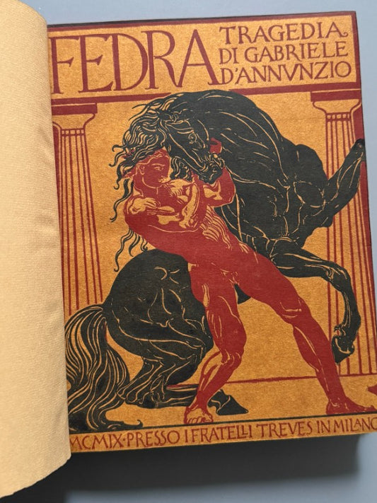 Fedra, Gabriele d'Annunzio - Presso i Fratelli Treves, 1909