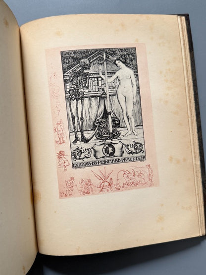 Der akt im modernen exlibris, Richard Braungart - Editorial Franz Hanfstaengl, 1922