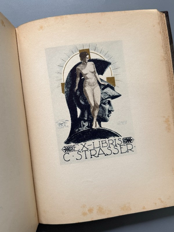 Der akt im modernen exlibris, Richard Braungart - Editorial Franz Hanfstaengl, 1922