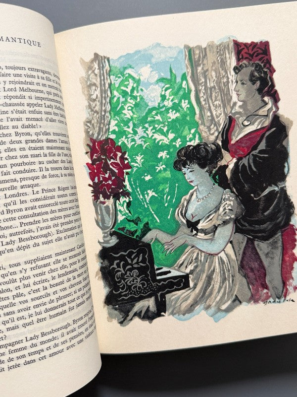 L'Anglaterre romantique, André Maurois - Gallimard - NRF, 1953
