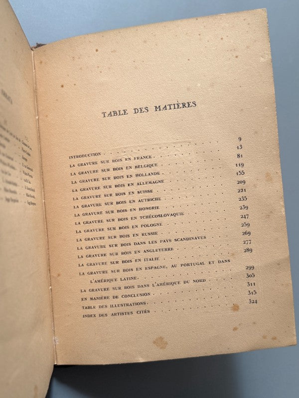 La gravure sur bois moderne de l'occident, Roger Avermaete - Dorbon Ainé Libraire Éditeur, 1928