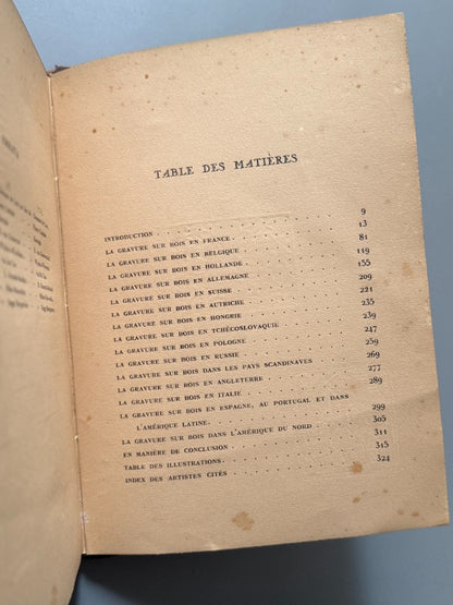 La gravure sur bois moderne de l'occident, Roger Avermaete - Dorbon Ainé Libraire Éditeur, 1928