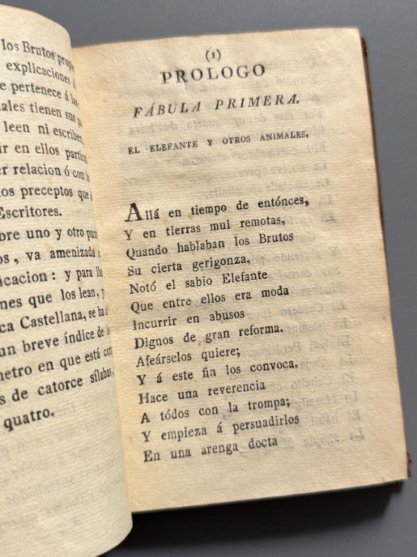Fábulas literarias, Tomas de Yriarte - Editorial Vicente Oliva, 1803