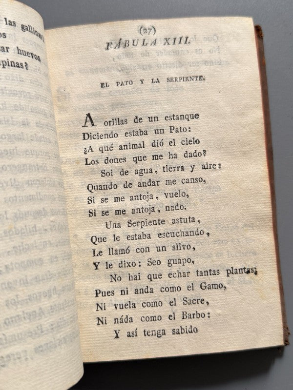 Fábulas literarias, Tomas de Yriarte - Editorial Vicente Oliva, 1803
