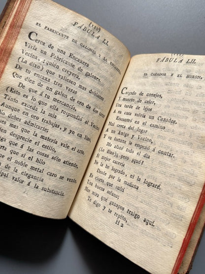 Fábulas literarias, Tomas de Yriarte - Editorial Vicente Oliva, 1803