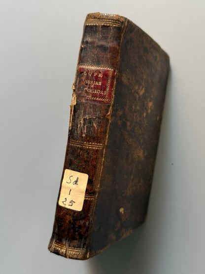 Poesías escogidas de Lope de Vega - Imprenta de Villalpando, 1796
