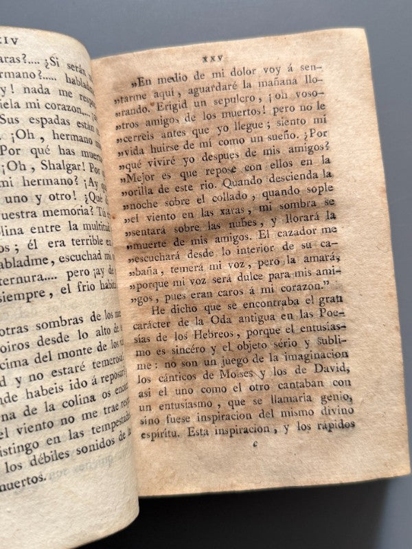Poesías escogidas de Lope de Vega - Imprenta de Villalpando, 1796