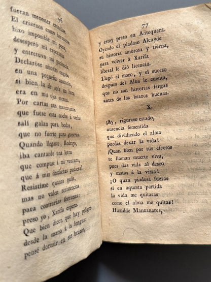 Poesías escogidas de Lope de Vega - Imprenta de Villalpando, 1796