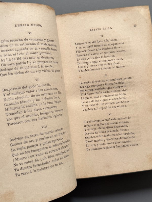Obras poéticas de Don José de Espronceda - Librería de Garnier Hermanos, 1873