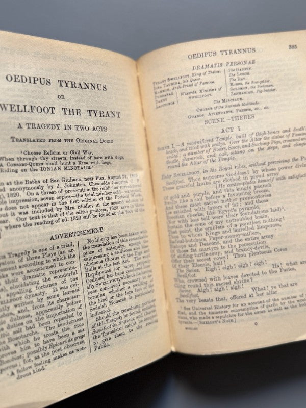 Poetical works of Percy Bysshe Shelley - Henry Frowde, 1912
