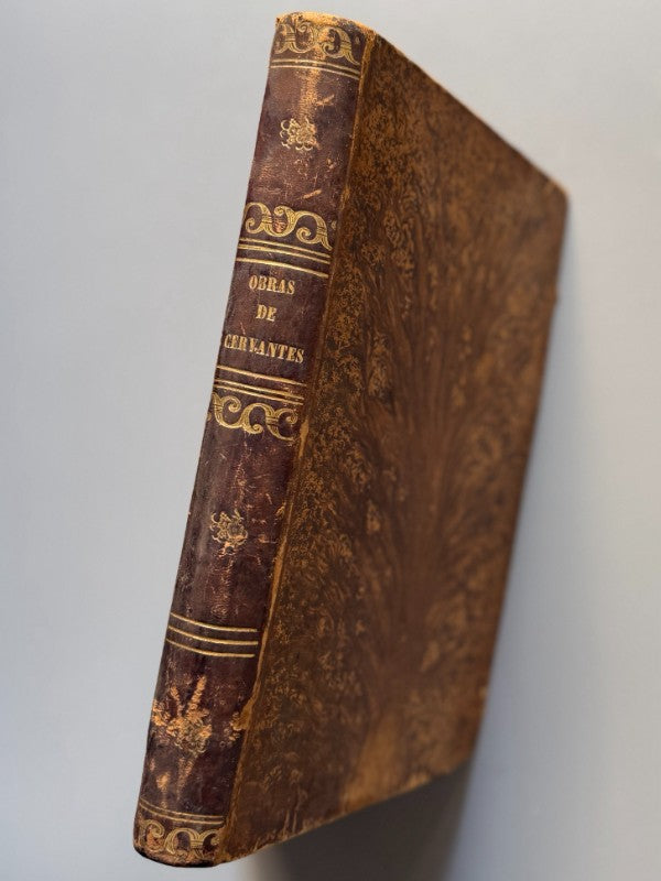 Obras de Cervantes, Miguel de Cervantes - Imprenta de Gaspar y Roig, 1866