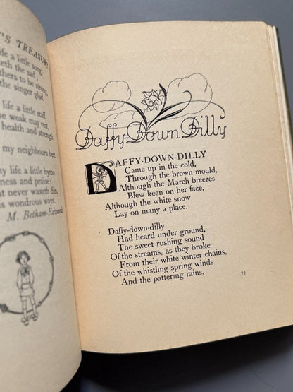 A treasury of verse for little children, M. G. Edgar - Editorial George G. Harrap & Cº, 1908