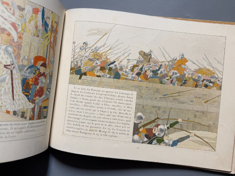 Jeanne d'Arc, M. Boutet de Monvel - Editorial Plon-Nourrit & Cie imprimeurs-éditeurs, ca. 1950