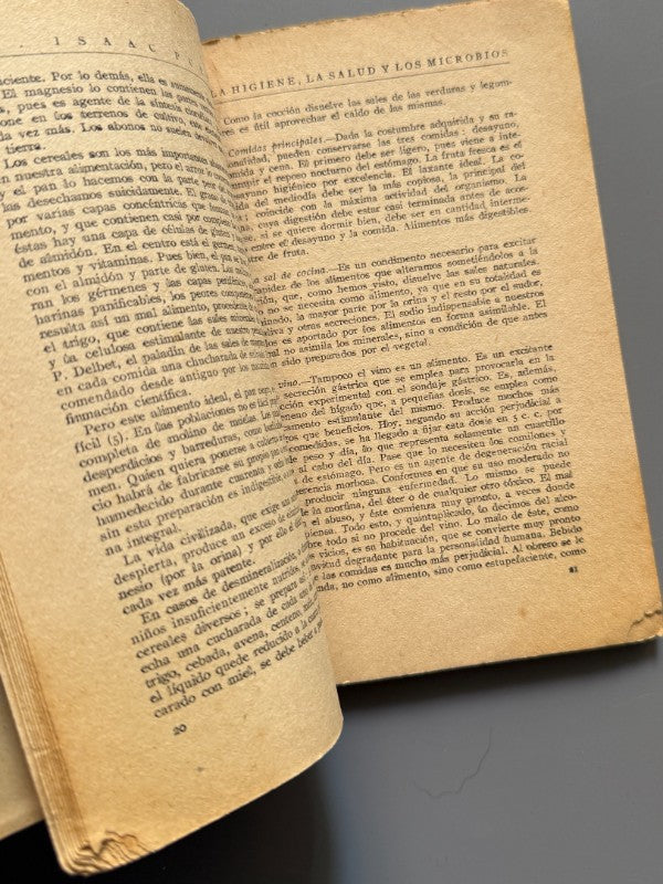 La higiene, la salud y los microbios, Isaac Puente - Biblioteca de Estudios, 1935