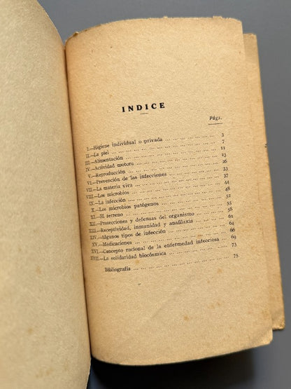 La higiene, la salud y los microbios, Isaac Puente - Biblioteca de Estudios, 1935
