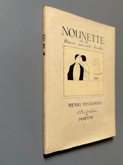Nounette ou la déesse aux cent bouches, Henri Duvernois - Arthème Fayard et Cie Éditeurs, ca. 1912